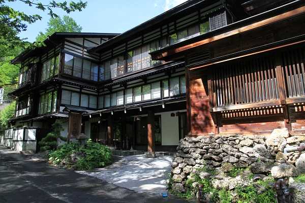 湯元齋藤別館正面 湯元齋藤別館正面