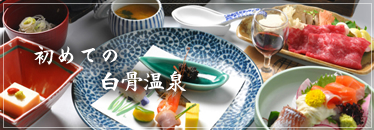 初めての白骨温泉